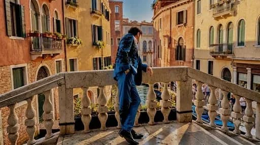 ARTURRRO's menswear designs showcased around the Venice Film Festival.